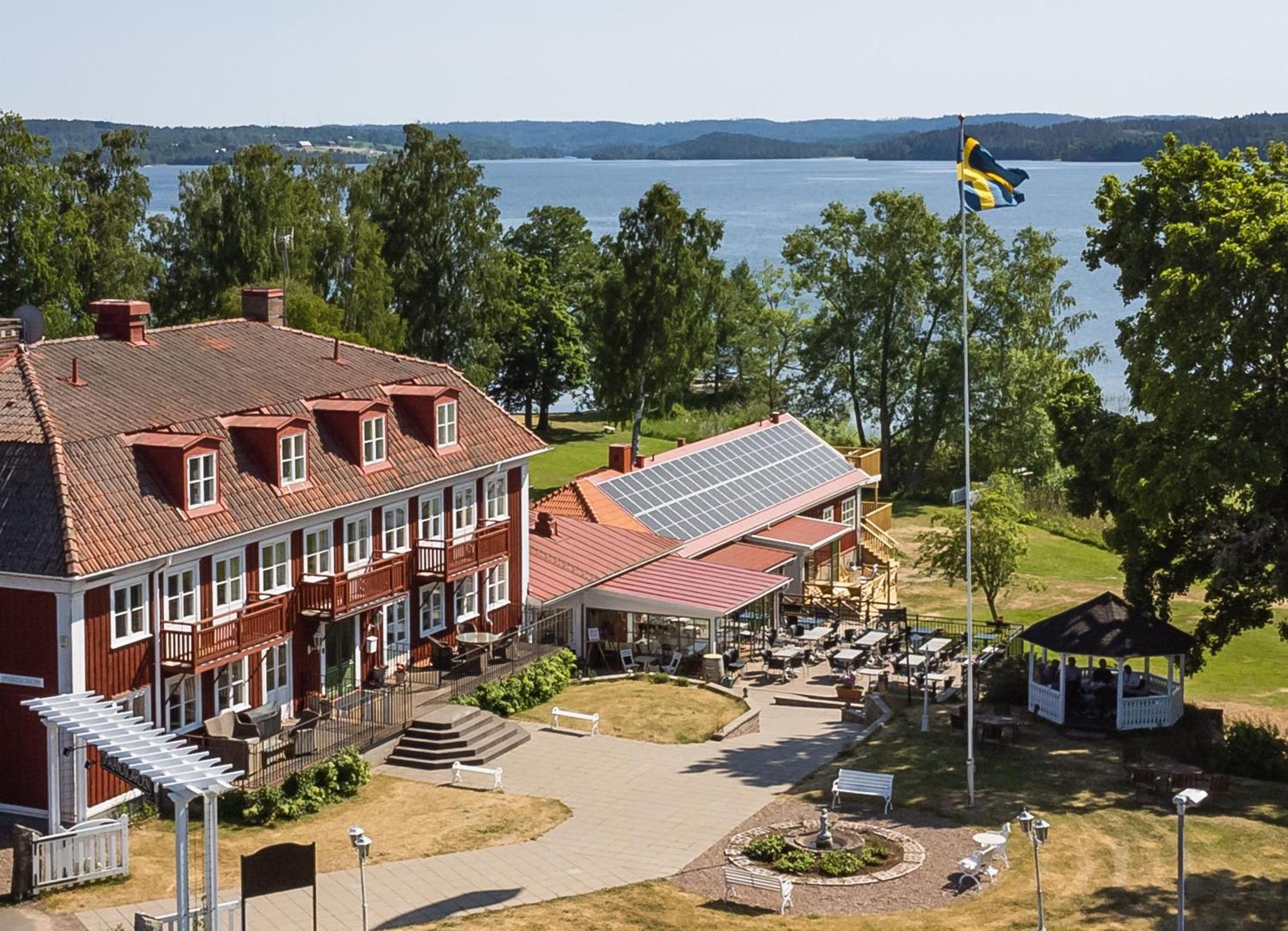 Smalandsgarden Hotel Granna Bagian luar foto