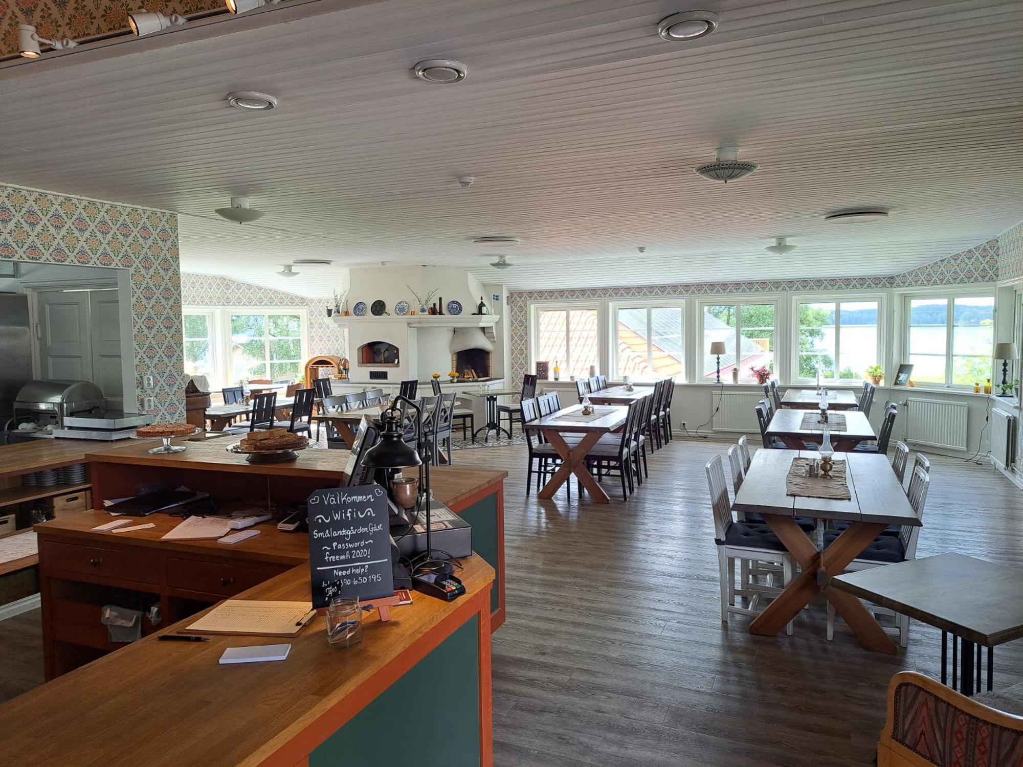 Smalandsgarden Hotel Granna Bagian luar foto